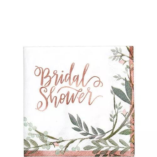 I Do Bridal Beverage Napkins 16ct I Do Bridal Beverage Napkins 16ct